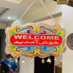 Red & Yellow Truck Art Wall Hanging