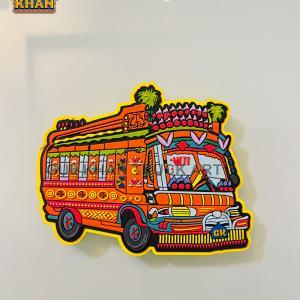 Bus W11 Premium Truck Art Rubber Fridge Magnet