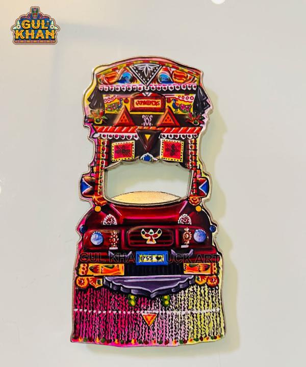 Truck Art Bottle Opener
