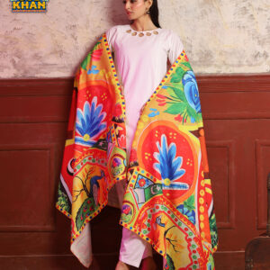 Dil Dil Pakistan Printed Truck Art Shawls