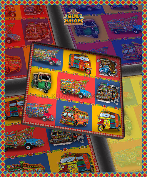Truck & Rickshaw Coaster Design