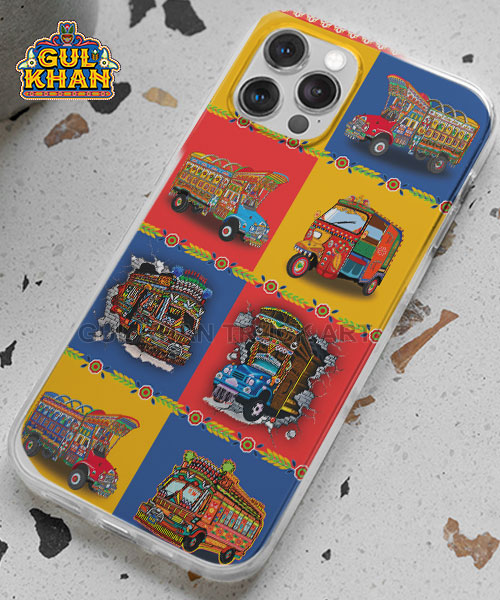 Truck & Rickshaw Mobile Cover Design