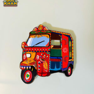 Rickshaw Metal Diecast Truck Art Fridge Magnet