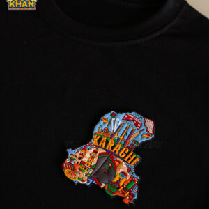 Karachi Premium Rubber PVC Patch T-Shirt
