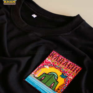 Karachi Premium Embroidered Patch T-Shirt