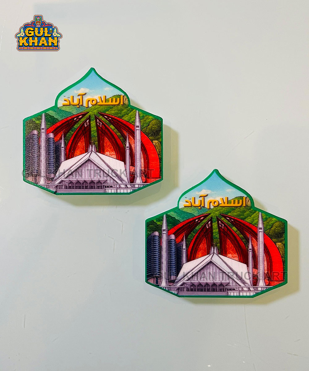 1-1 Islamabad Acrylic Fridge Magnet - Image 1
