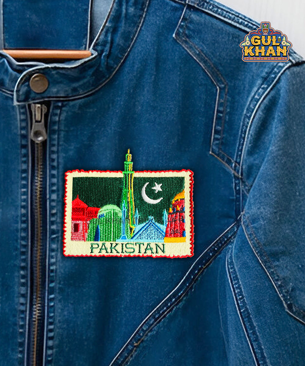 2 (7) Pakistan Premium Embroidered Patch - Image 1