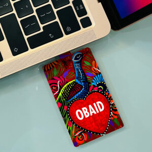 Peacock Printed USB Flash Drive  (Customizable)