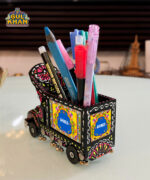 Cone Art Black Stationery Truck Design (Customizable)