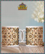 Persian Artisan Edition Printed Ceramic Mug 05 ( Customizable ) - Image 2