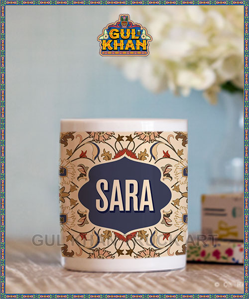 Mug-5 (3) Persian Artisan Edition Printed Ceramic Mug 05 ( Customizable ) - Image 1
