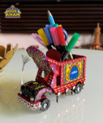 Cone Art Red Stationery Truck Design (Customizable)