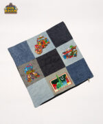 Denim Patchwork Cushion Cover