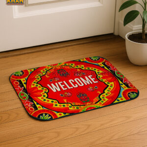 Wellcome  Printed Truck Art Floor Mat