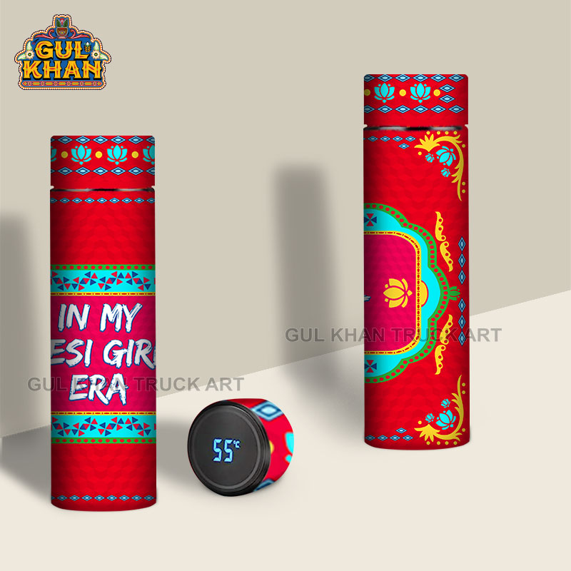 B-2 In My Desi Girl Era Printed Travel Bottle Customized - Image 1