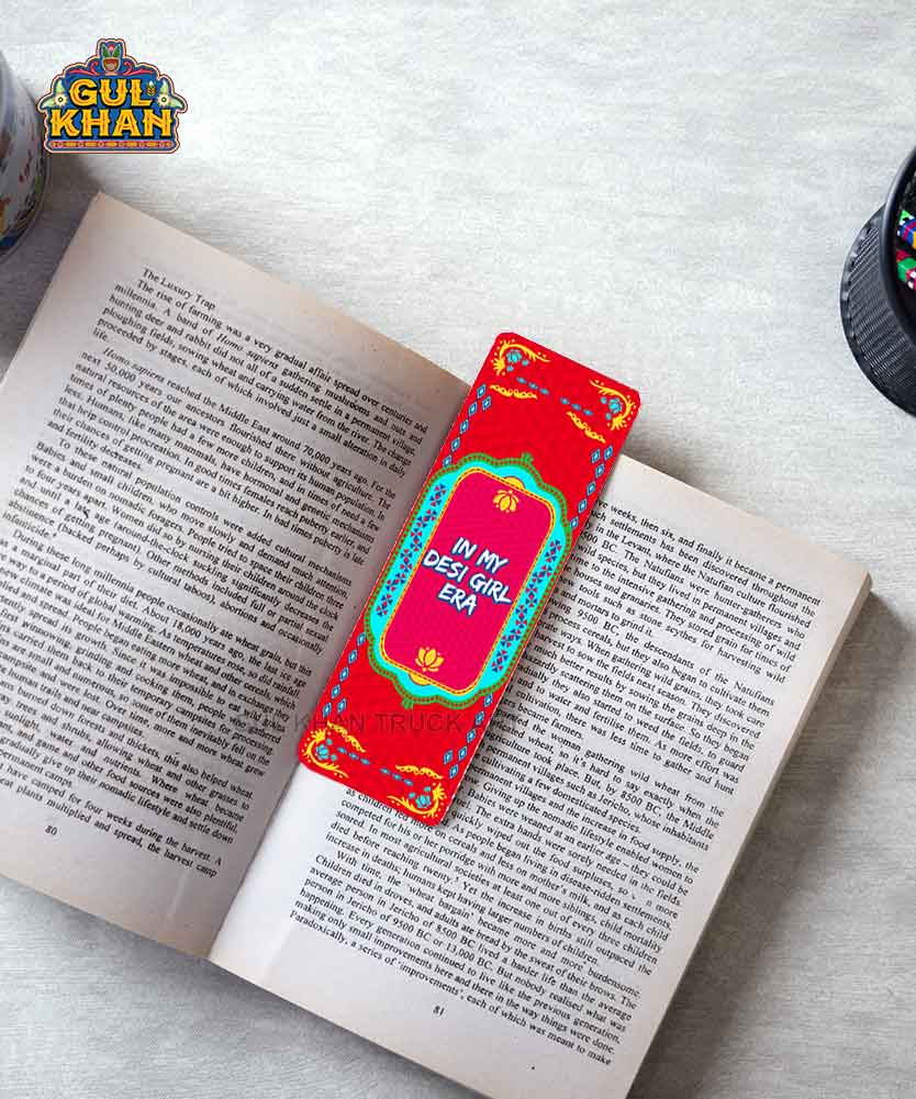 Bookmark-Mockup Bookmark (Printed) Design In My Desi Girl Era - Image 1