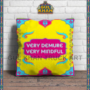 Very Demure Printed Cushion Design
