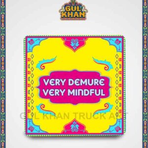 Very Demure Printed Fridge Magnet