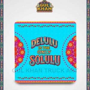 DELULU Printed Fridge Magnet