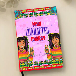 Main Character Energy Hardcover Notebook