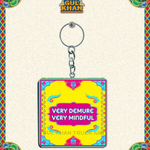 Very Demure Key Chain Design