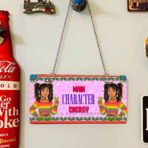 Main Character Energy Printed Wall Plate