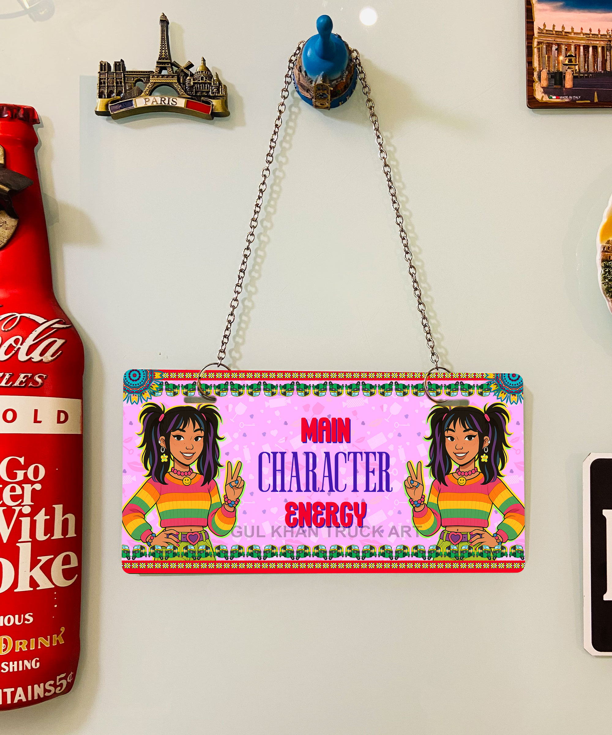 M-2 Main Character Energy Printed Wall Plate - Image 1