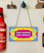 Very Demure Printed Wall Plate