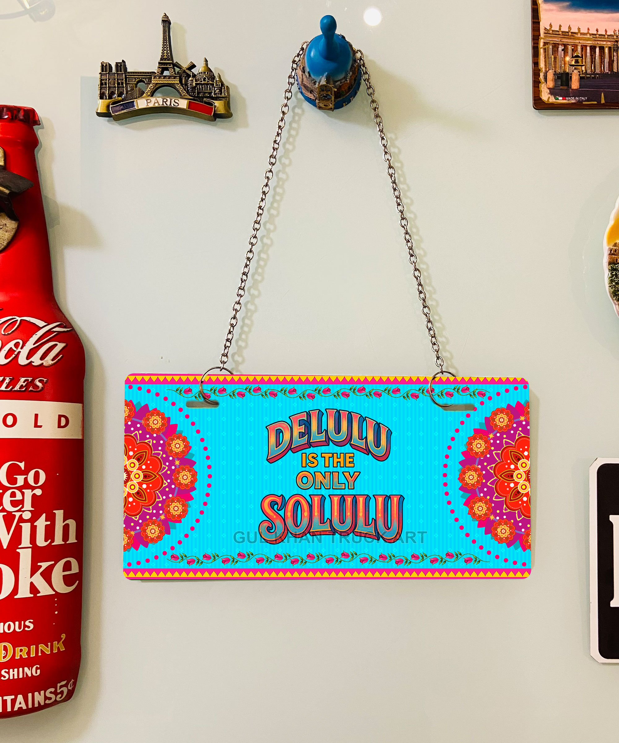 M-2 DELULU Printed Wall Plate - Image 1