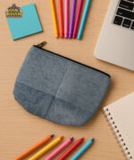 Denim Patchwork Pouches - Image 8
