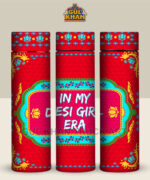 In My Desi Girl Era Printed Travel Bottle Customized - Image 2