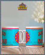 DELULU Printed Ceramic Mug - Image 2