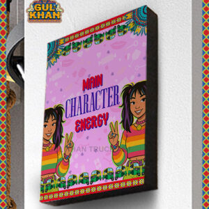 Main Character Energy Printed Truck Art Wall Frame
