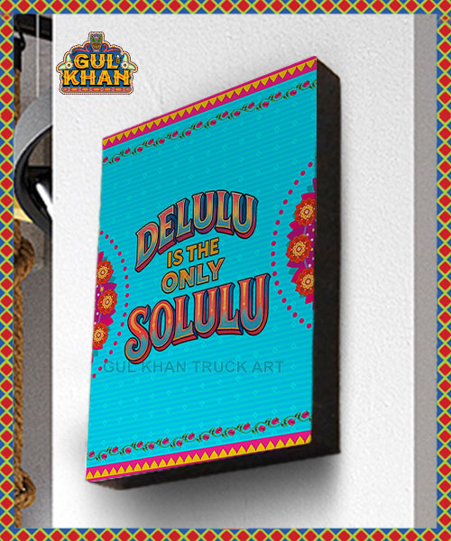 wall-frame-mockup DELULU Printed Truck Art Wall Frame - Image 1