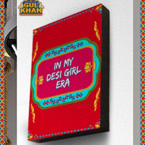 In My Desi Girl Era Printed Truck Art Wall Frame
